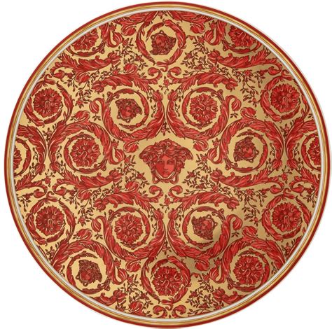 versace christmas plate|versace table cloth.